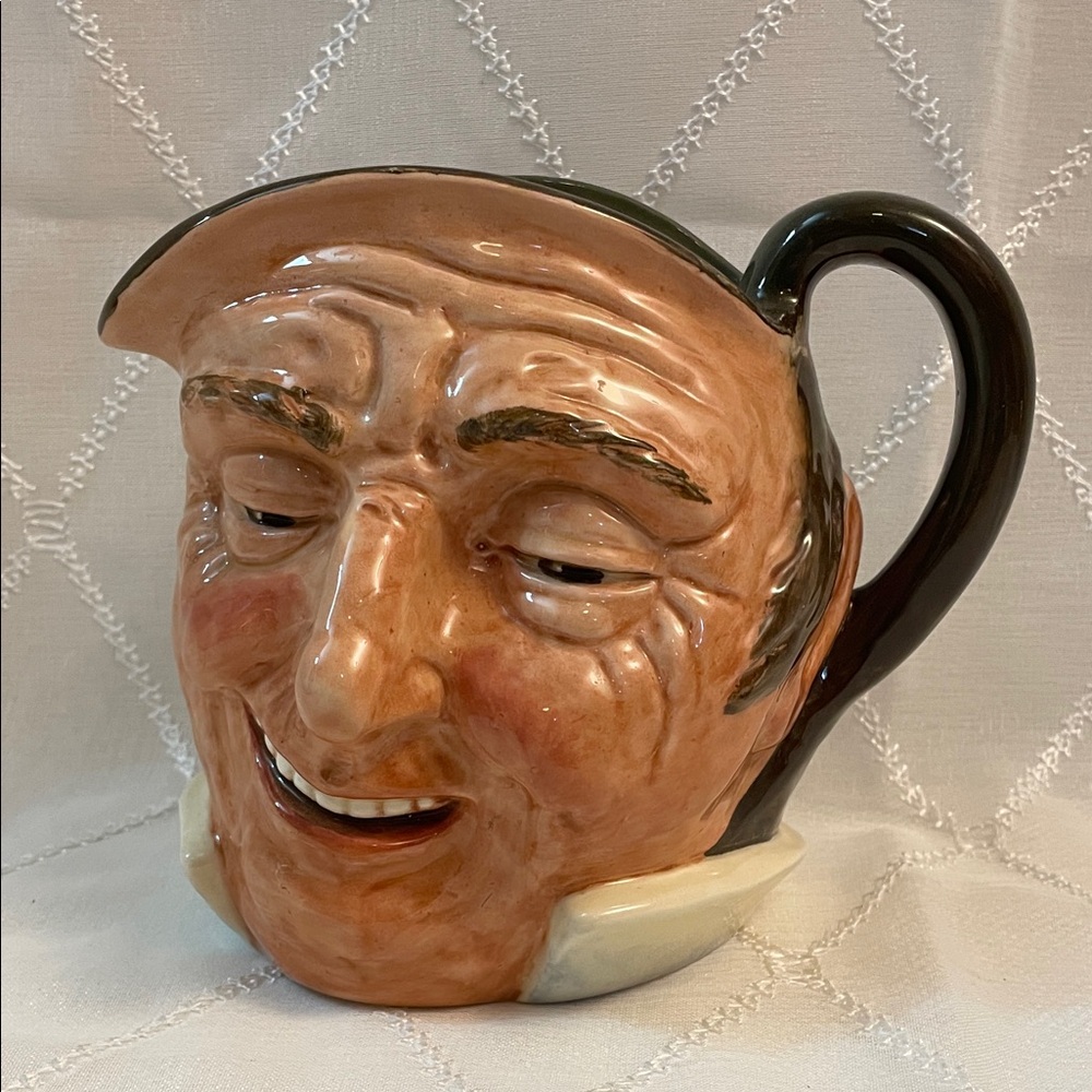 Vintage Royal Doulton Farmer John Large Toby Character Jug 6”